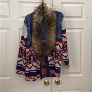MinkPink attaches faux fur sweater